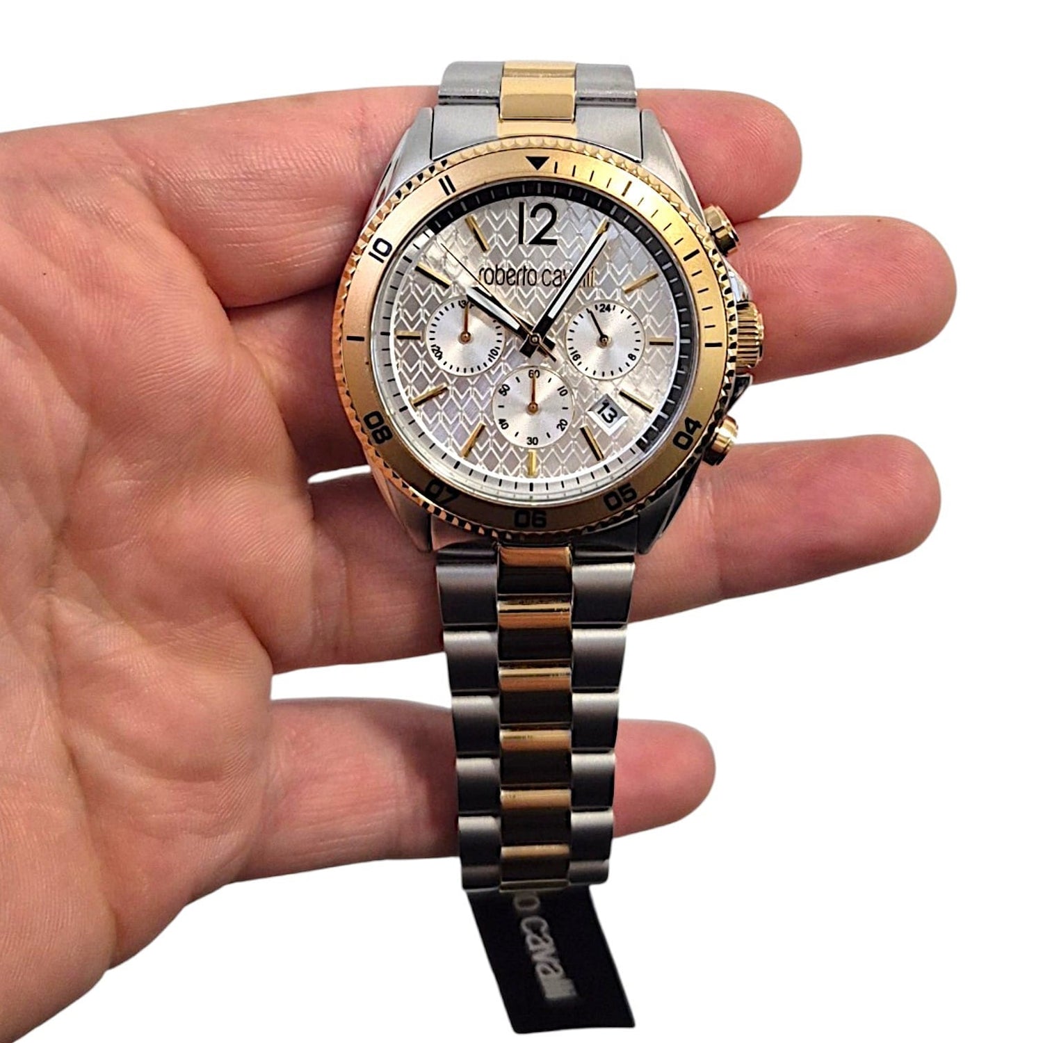 RC5G099M0175 Herren Chronograph – Bicolor Edelstahl Silber-Gold