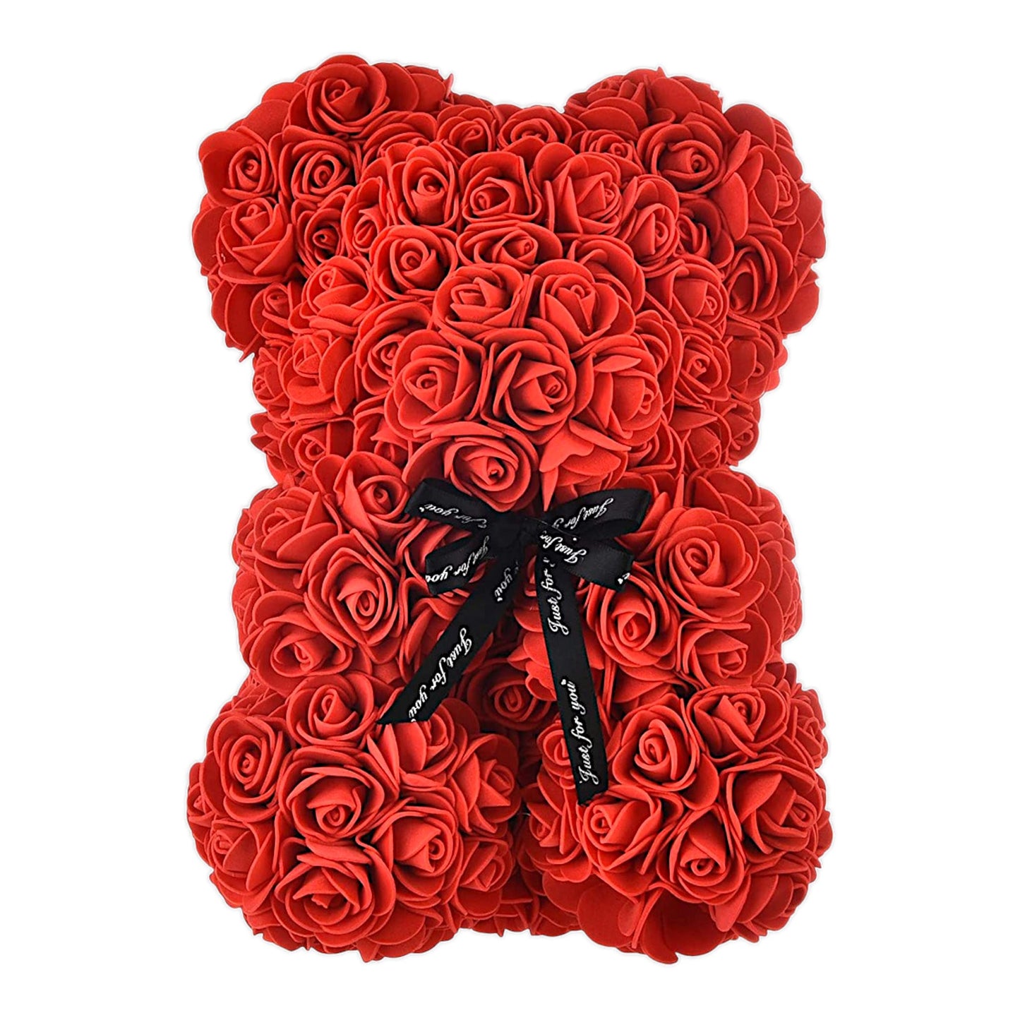 Rosenbär, Rose Teddy, Teddybär mit Rosenblüten Ideal als Geschenk