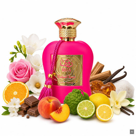 Rua Radiant Roses Eau de Parfum – Blumig Fruchtig Gourmand – Duftnoten
