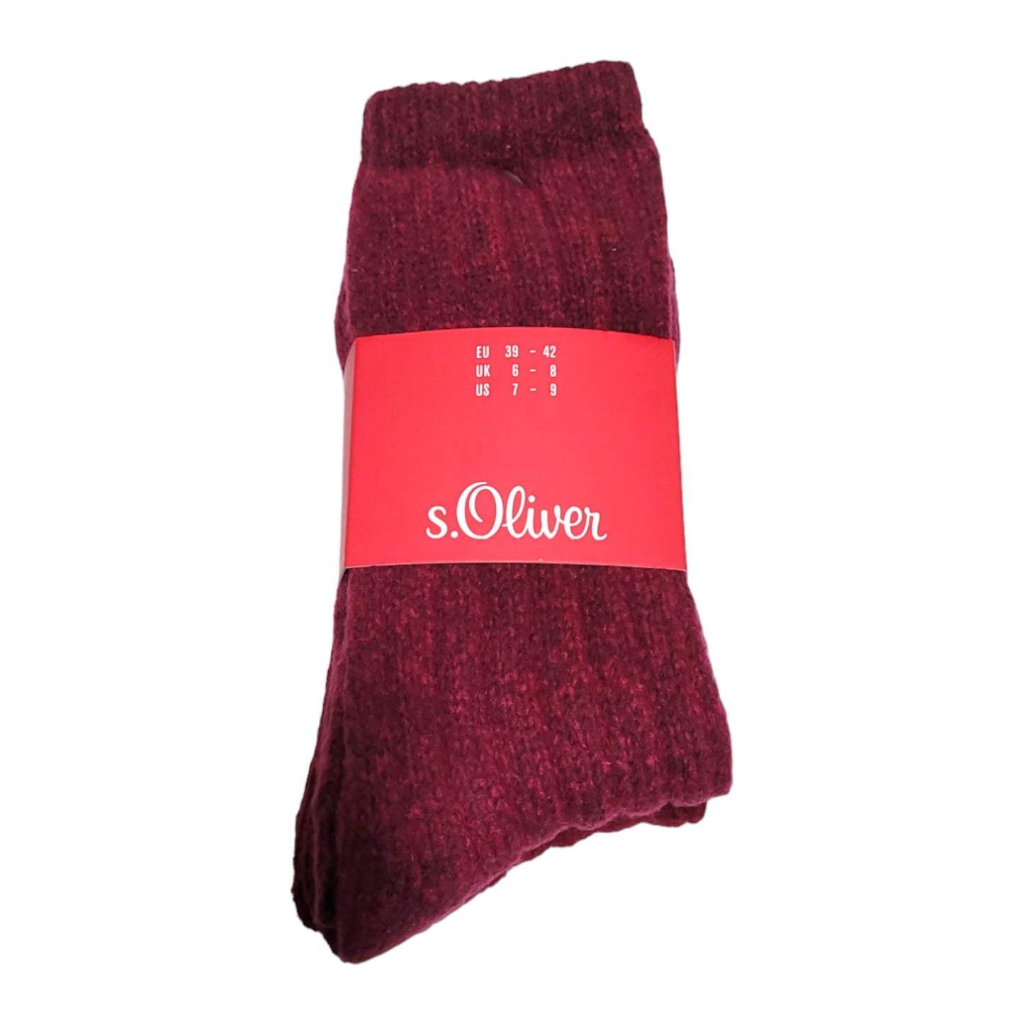 s.Oliver Socken 2er Pack Gr. 39-42 - Rot