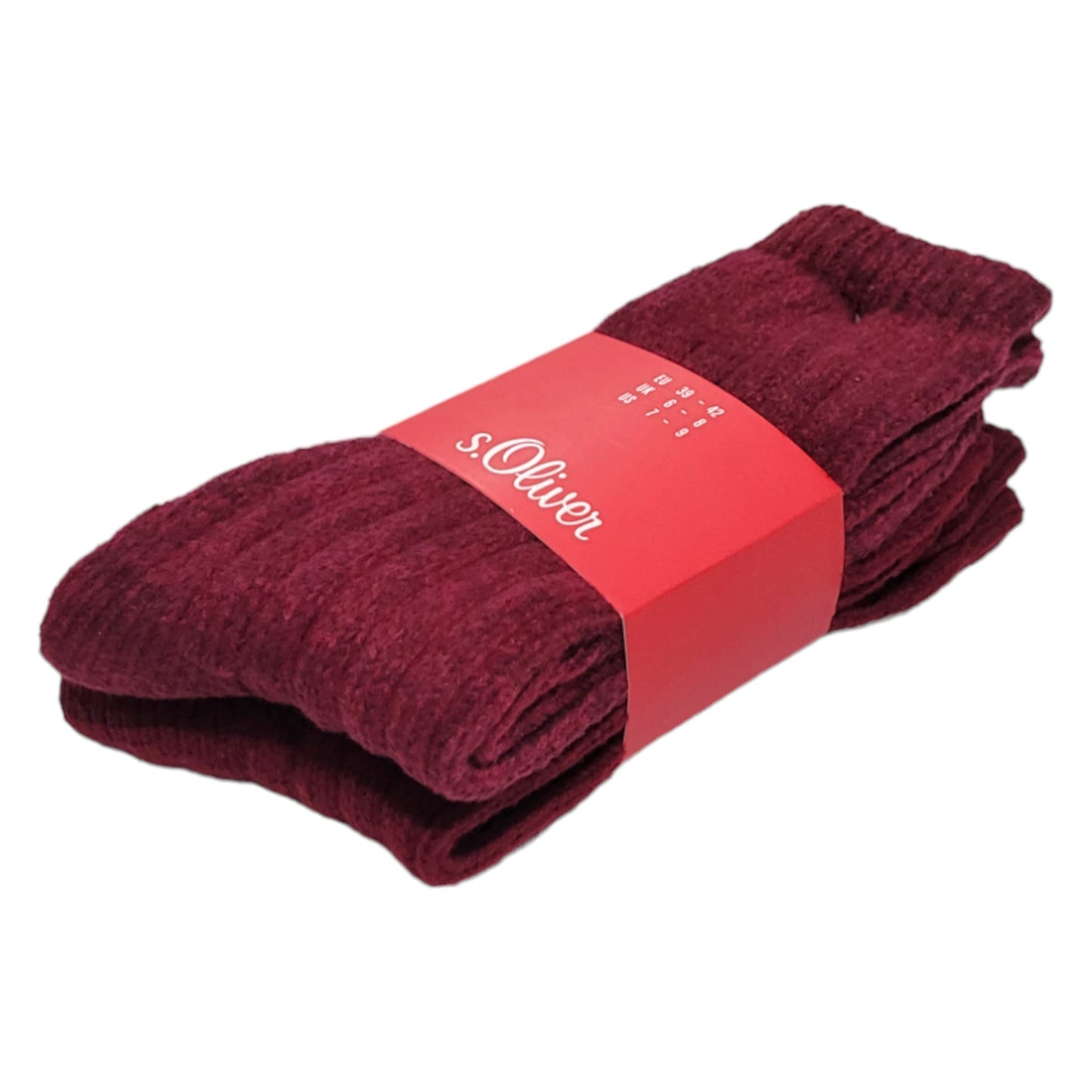 s.Oliver Socken 2er Pack Gr. 39-42 - Rot