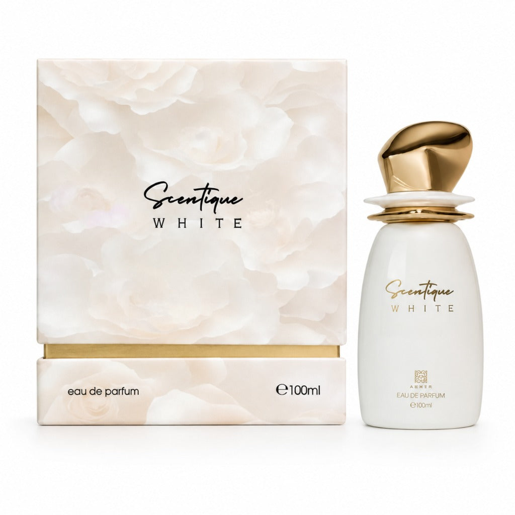 Ahmed Al Maghribi Scentique Eau de Parfum 100 ml – orientalisch-frischer Unisex-Duft mit Zitrus, Amber und Moschus