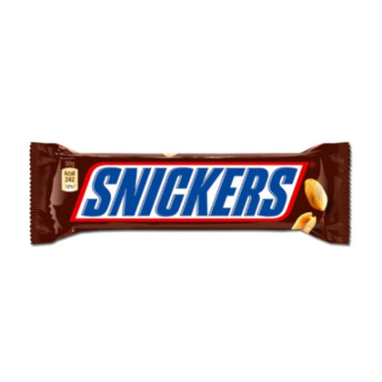Snickers Schokoriegel mit Milchschokolade, Karamell & Erdnüssen – Süßer Snack
