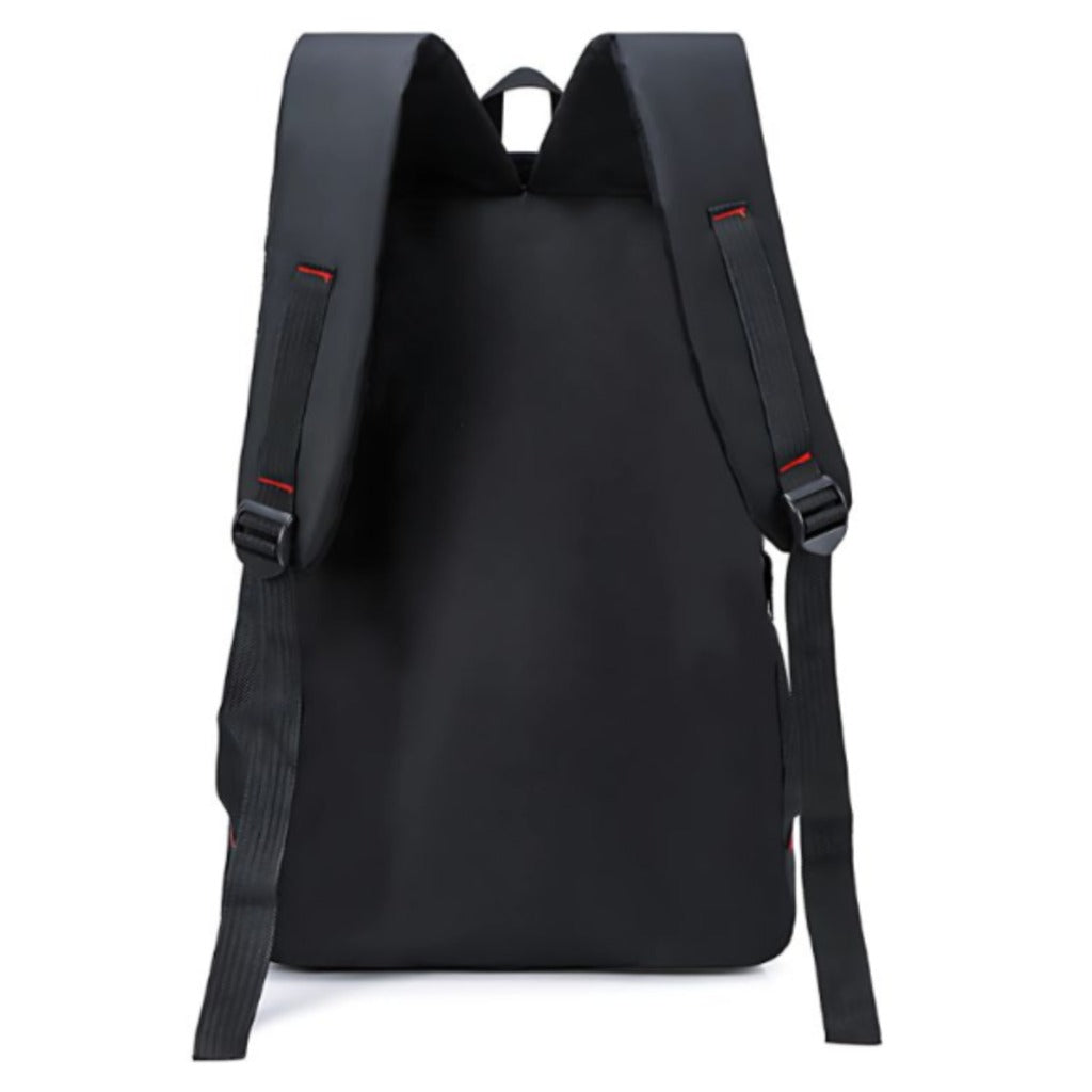 Da Meso Urbaner Schulrucksack 10 L Schwarz – Laptoprucksack mit 2 Fächern für Schule und Uni – Bild 3