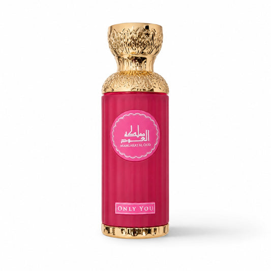 Mamlakat Al Oud Seerati Only You Eau de Parfum 100 ml – fruchtig-blumiger Unisex-Duft mit Bergamotte, Jasmin und Ambergris