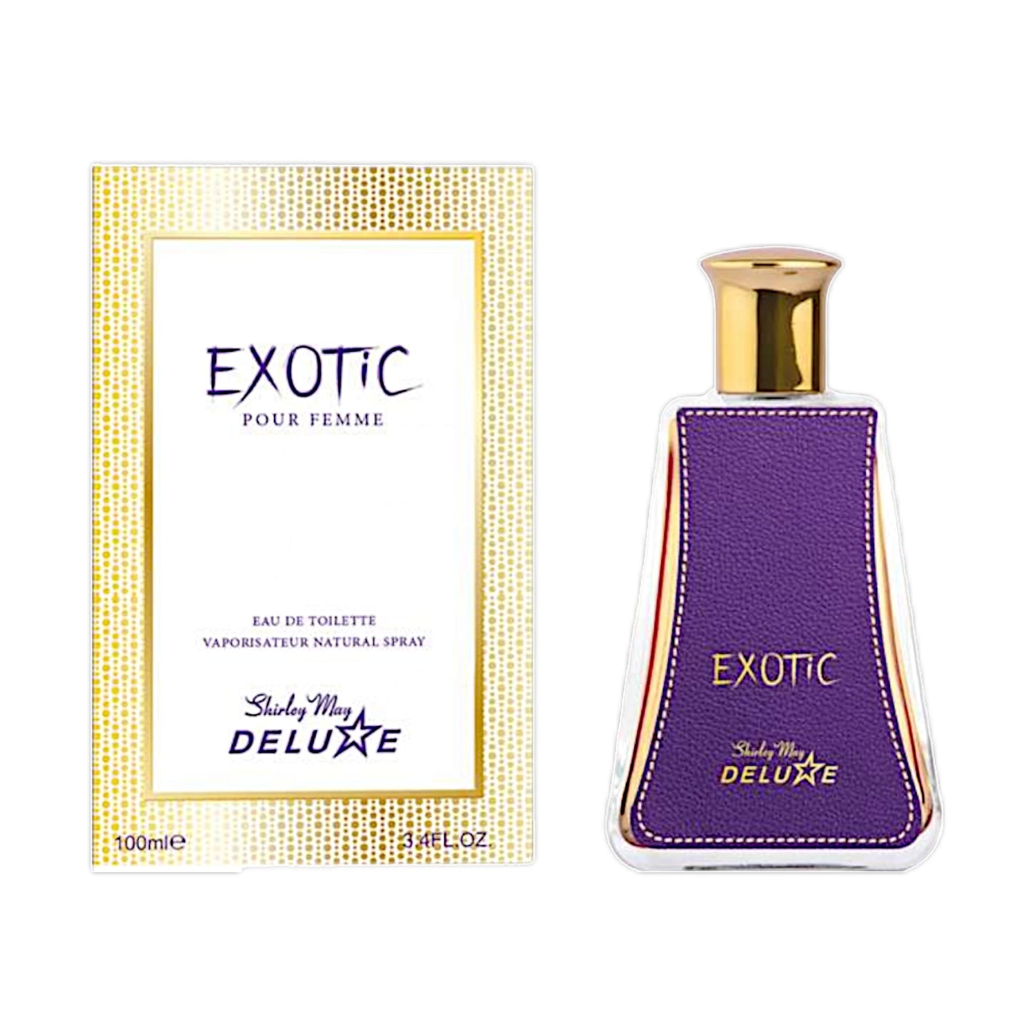 Shirley May Deluxe Exotic Pour Femme Eau de Toilette 100 ml