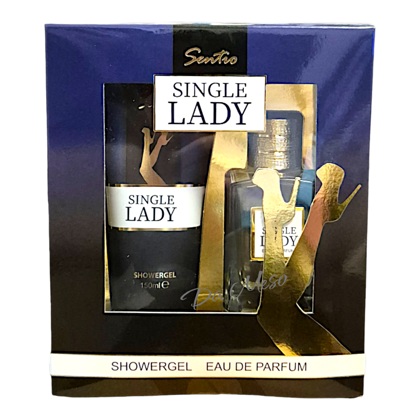 Sentio Single Lady Set Eau de Parfum 100ml + Shower Gel 150ml