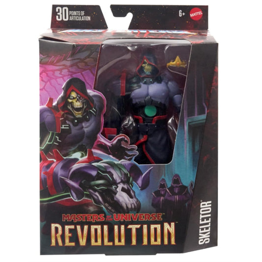 Masters of the Universe Revolution Masterverse Skeletor Actionfigur 17,8 cm kybernetisch mit Techno-Chaos-Arm – Bild 2