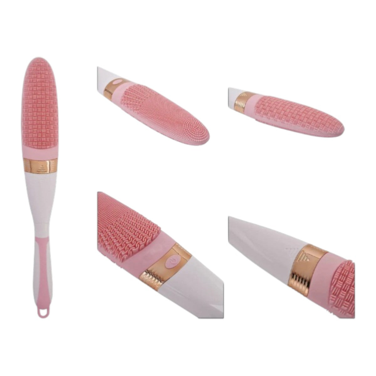 Elektrische Rückenbürste & Körpermassagebürste aus Silikon - wasserdicht