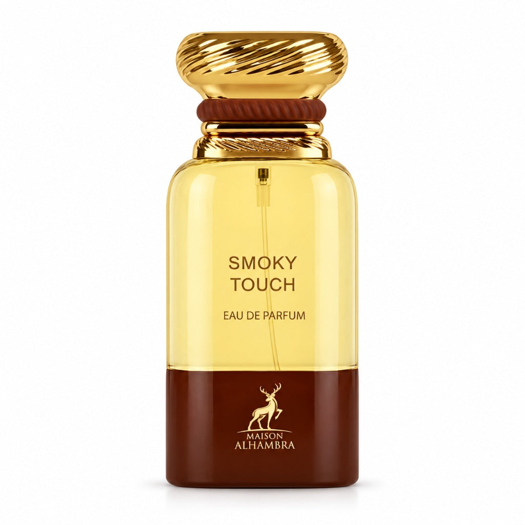 Maison Alhambra Smoky Touch Eau de Parfum 80 ml – orientalisch-ledriger Unisex-Duft mit Tabak und Amber