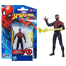 Spider-Man Miles Morales Action-Figur 10 cm – Superhelden-Spielzeug für Kinder ab 4 Jahren
