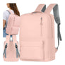 Damen Sportrucksack Grau 18–20L  Laptoprucksack für Schule, Uni, Arbeit & Reisen