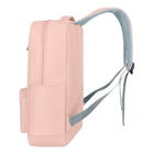 Grauer Sportrucksack mit Laptopfach, USB-Anschluss, gepolsterten Schultergurten und großem Stauraum für Schule, Universität, Arbeit, Reisen und Handgepäck im Flugzeug