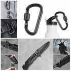 Trizand Survival Kit Bushcraft 32-teilig wasserdichtes Camping Outdoor Komplettset mit Feuerstarter Messer und Wärmedecke – Bild 6