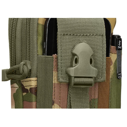 Taktische Molle-Gürteltasche Militärdesign moorgrün 18x12x6 cm – wasserdichte Outdoor-Hüfttasche für Wandern und Camp – Bild 2