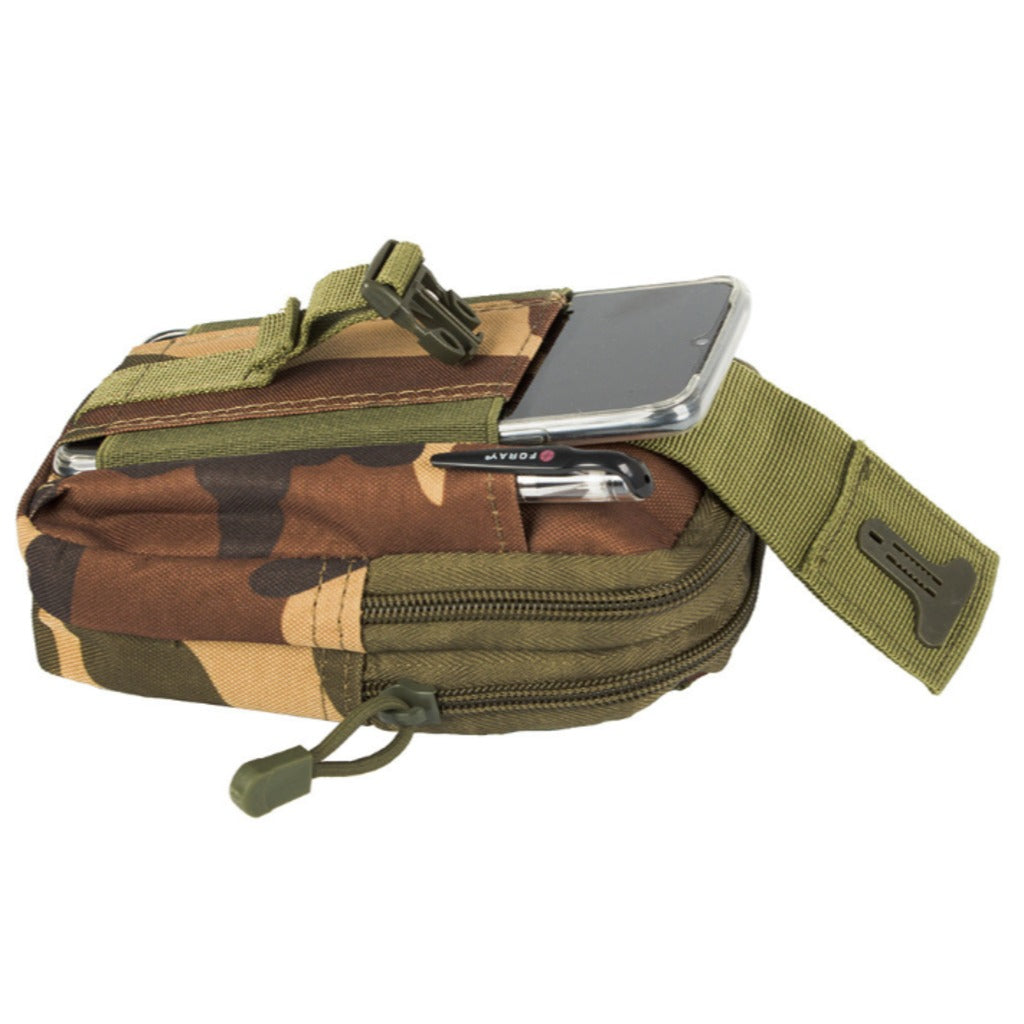 Taktische Molle-Gürteltasche Militärdesign moorgrün 18x12x6 cm – wasserdichte Outdoor-Hüfttasche für Wandern und Camp – Bild 5