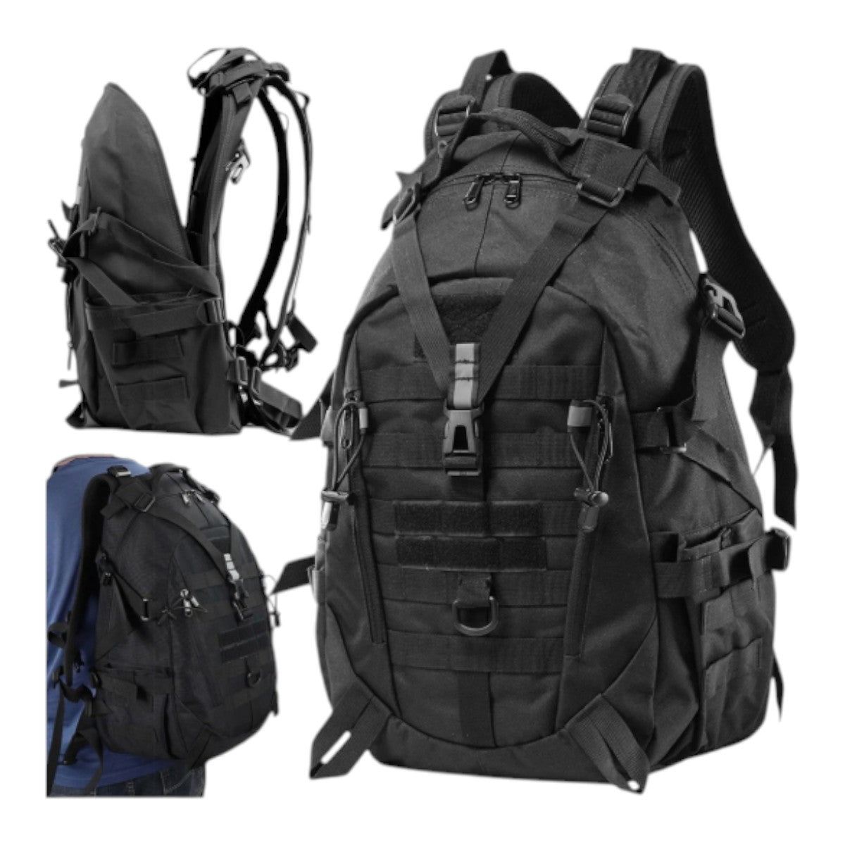 Taktischer Militärischer Rucksack 30L – Outdoor, Wandern, Trekking & Survival