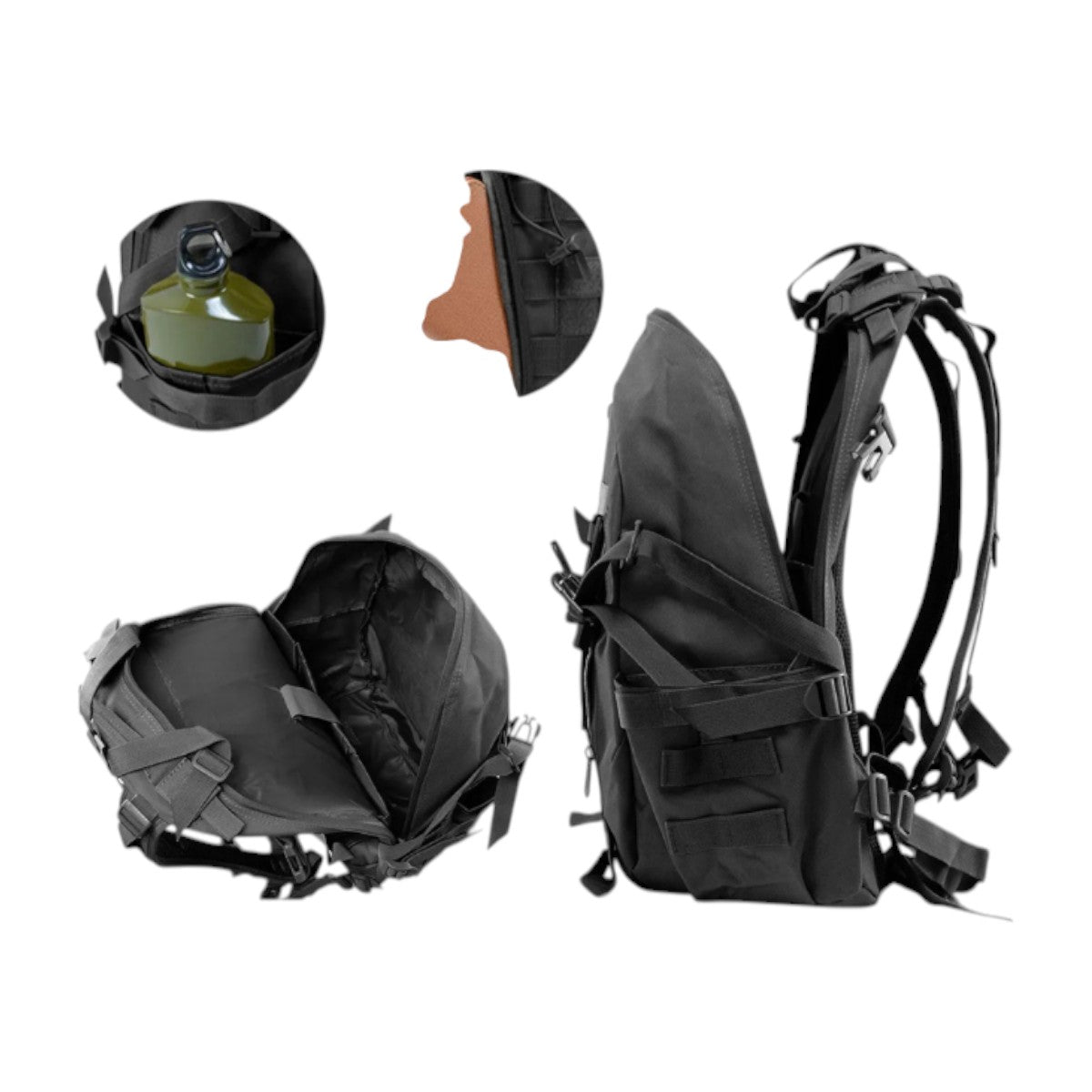 Taktischer Militärischer Rucksack 30L – Outdoor, Wandern, Trekking & Survival