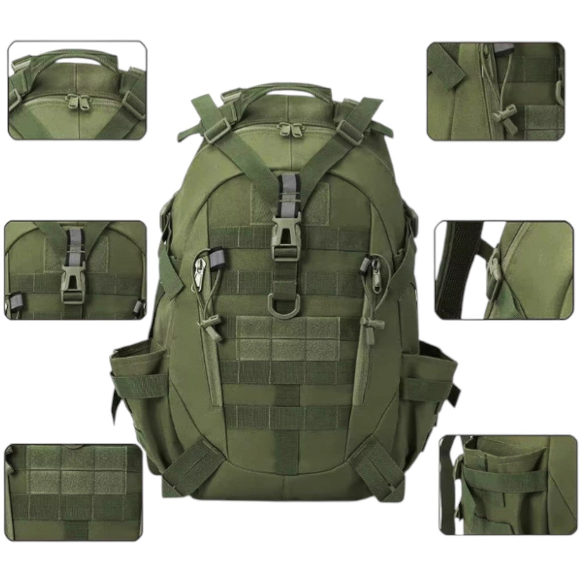 Taktischer Militärischer Rucksack 30L – Outdoor, Wandern, Trekking & Survival