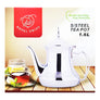 Royal Swiss Marokkanische Teekanne Caydanlik Silber Farbe 1,6L