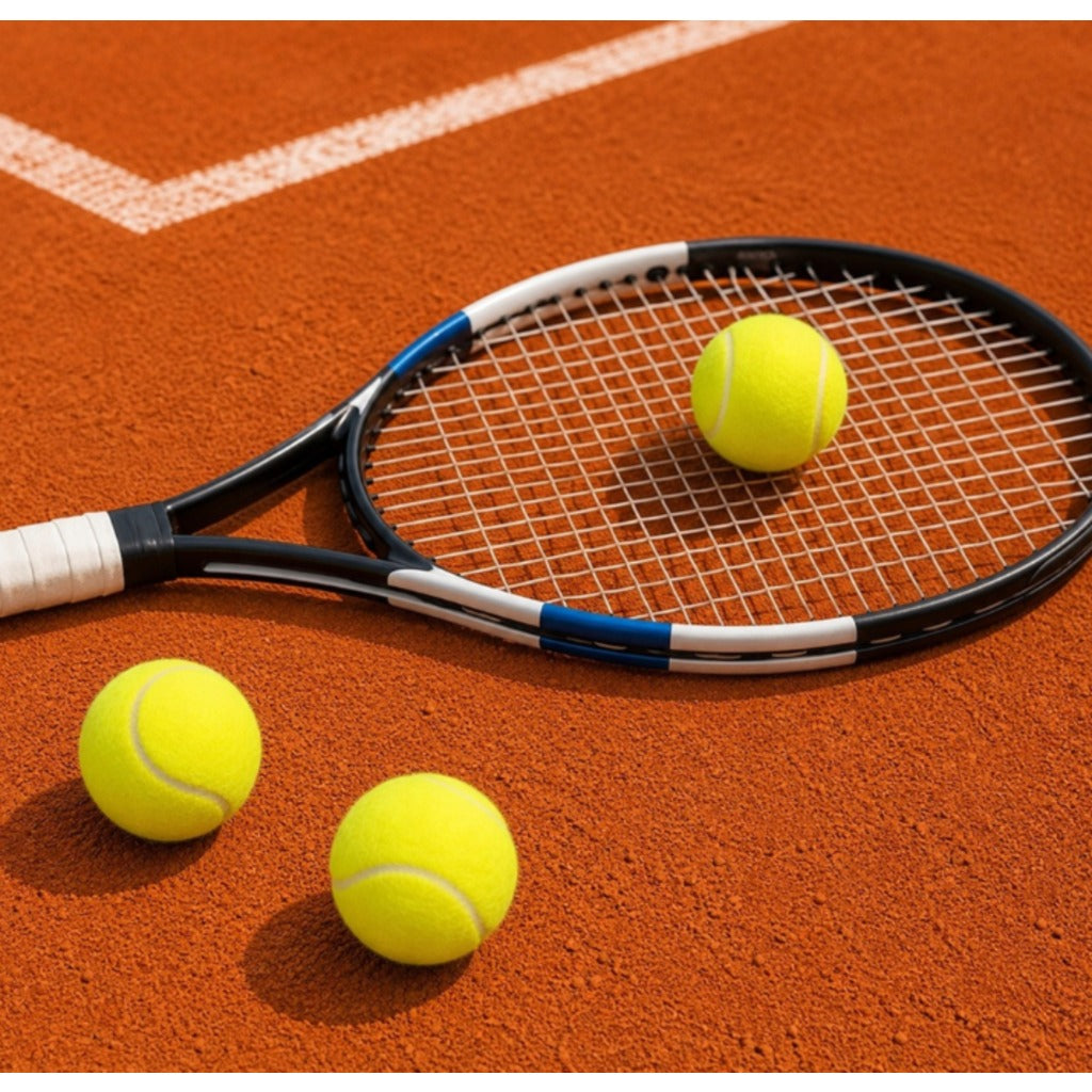 Tennisbälle 3er-Set Stage 1 grün – Filz-Trainingsbälle aus Kautschuk für Tennis, Training und Freizeit – Bild 3