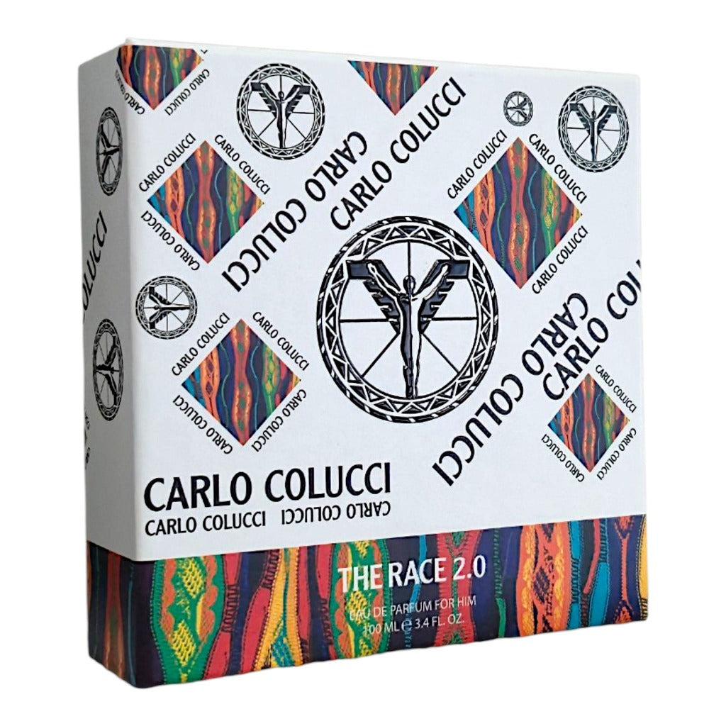 Carlo Colucci The Race 2.0 for Him Eau de Parfum 100 ml – würzig-holziger Herrenduft mit Pfeffer, Weihrauch und Sandelholz – Bild 2