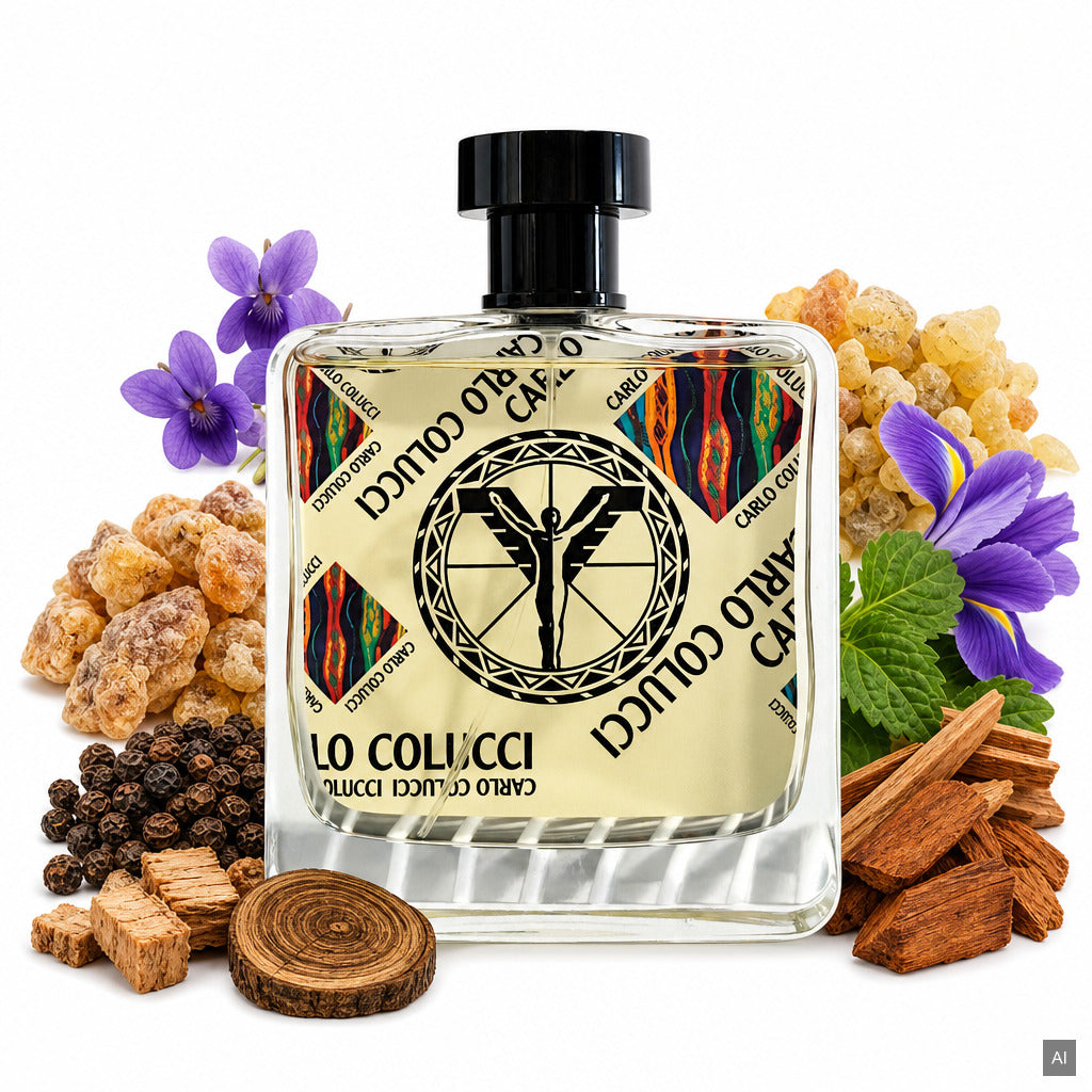 Carlo Colucci The Race 2.0 for Him Eau de Parfum 100 ml – würzig-holziger Herrenduft mit Pfeffer, Weihrauch und Sandelholz – 
