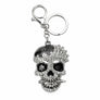 Totenkopf Schlüsselanhänger mit Strass – Glitzernder Taschenanhänger Skull
