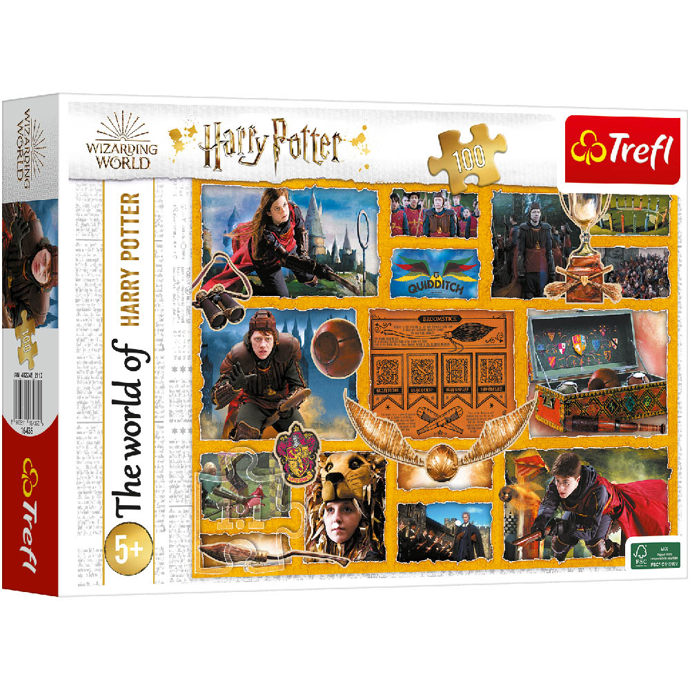 Puzzle 100 Teile The World of Harry Potter von Trefl 