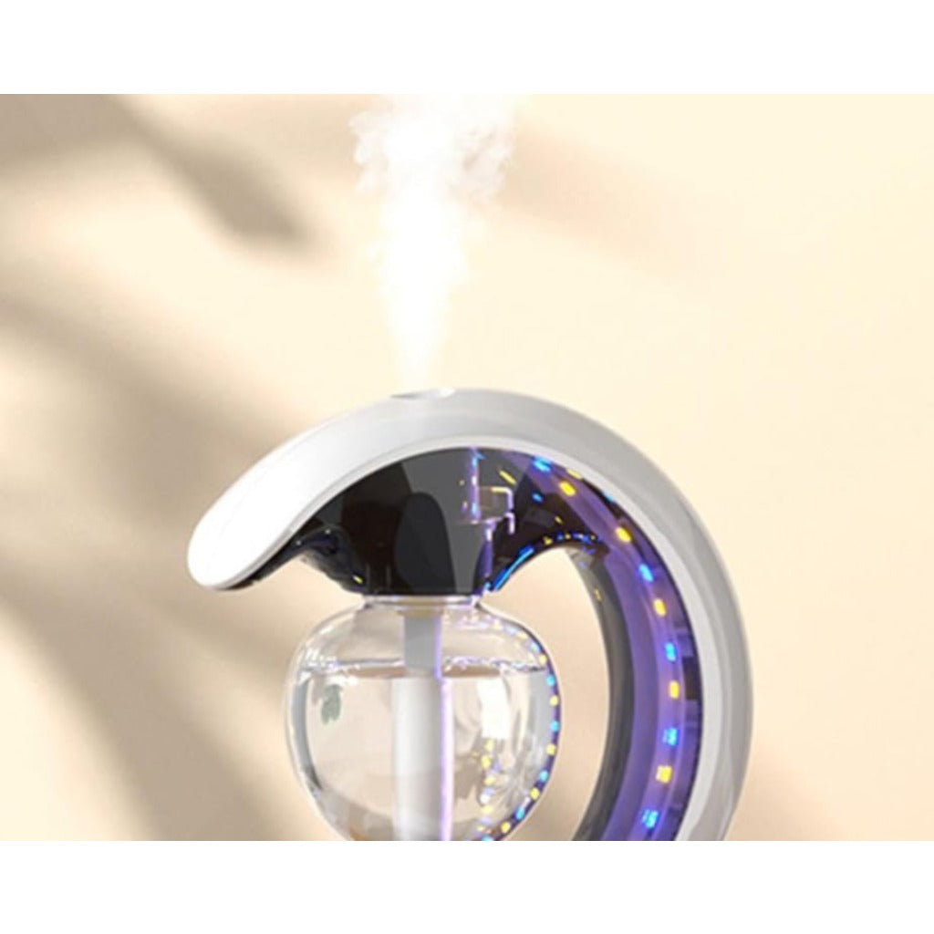 Ultraschall Aroma Diffuser Luftbefeuchter mit LED Nachtlicht fuer Aromatherapie – Unisex Duftdiffusor fuer Wohnzimmer und Sch – Bild 9