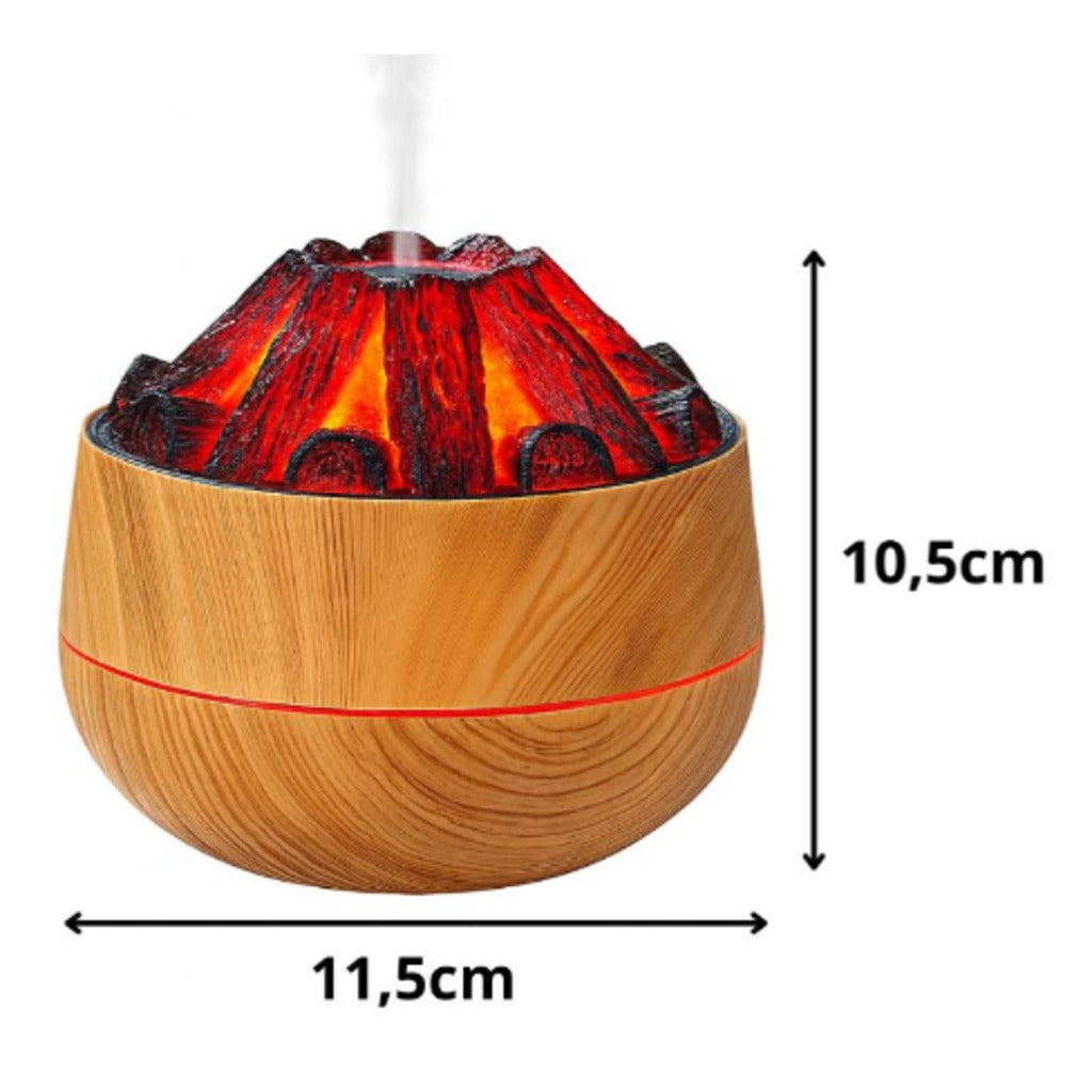 Ultraschall Luftbefeuchter mit LED-Licht und USB 300 ml – Aroma Diffuser für Zuhause, Büro und Aromatherapie – Bild 9