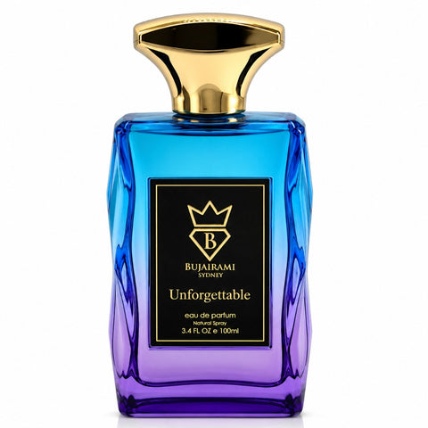 Bujairami Unforgettable Eau de Parfum 100 ml – frischer Herrenduft mit Bergamot, Ingwer und Grapefruit