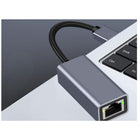 USB 3.0 Ethernet Adapter RJ45 100 Mbps LAN Netzwerkadapter in Grau – Plug and Play für Laptop und PC – Bild 5
