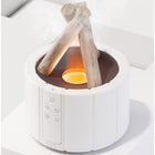USB Luftbefeuchter mit Flammeneffekt Ultraschall Aroma Diffuser LED-Kamin 250 ml Fernbedienung RGB schwarz weiss – Bild 4