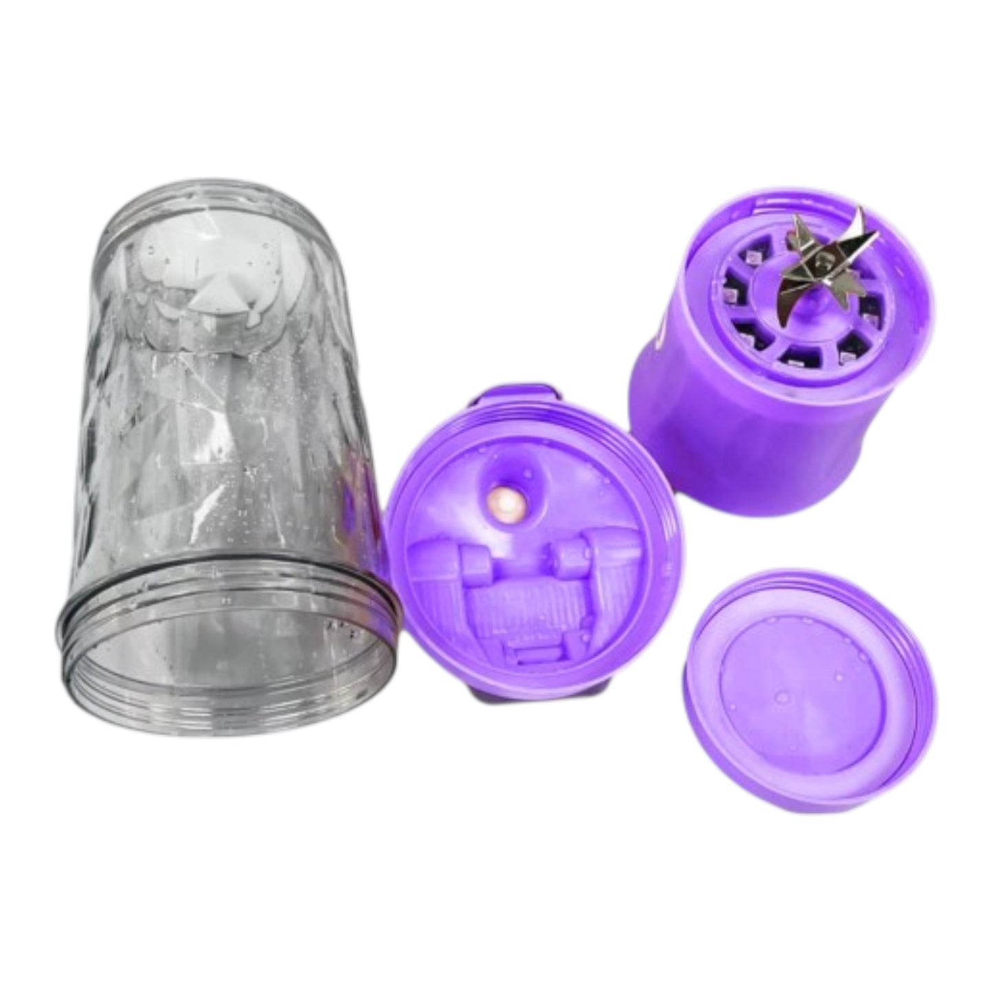 Tragbarer USB Smoothie Mixer 600 ml  Kabelloser Mini Mixer