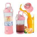 Tragbarer USB Smoothie Mixer 600 ml  Kabelloser Mini Mixer
