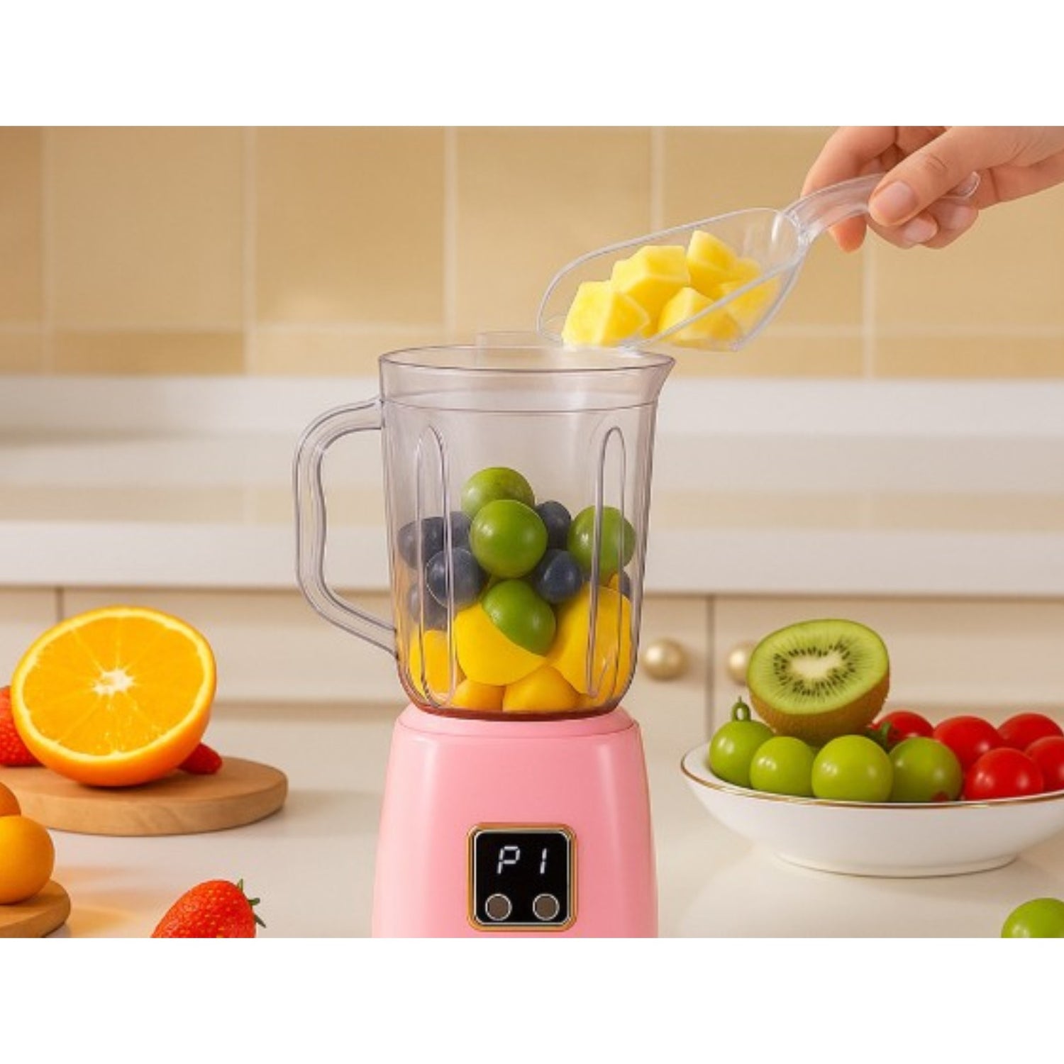 Tragbarer Smoothie Mixer USB Kabellos – Mini Blender Becher