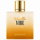 Rayhaan Vanilla Vibe Eau de Parfum 100 ml – süß-orientalischer Unisex-Duft mit Vanille, Amber und Oud