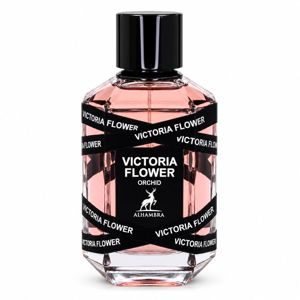 Maison Alhambra Victoria Flower Orchid Eau de Parfum 100 ml – blumig-süßer Damenduft mit Orchidee und Vanille