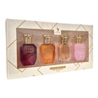 Volaré Kenzie Discovery Set Eau de Parfum 4 x 25 ml mit Exotic Apple Crush, Amber Lychee, Vanilla 70 und Marshmallow Dream im eleganten Duftset für Damen