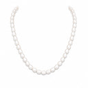 Weiße Perlenkette 40 cm – Elegante Halskette für Damen
