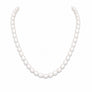 Weiße Perlenkette 40 cm – Elegante Halskette für Damen