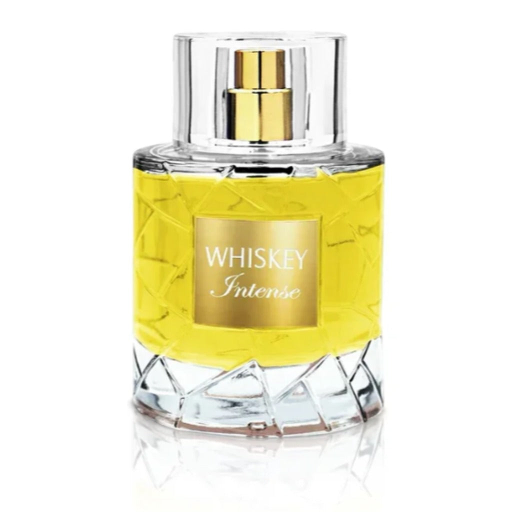 Fragrance World Whiskey Intense Eau de Parfum 100 ml – orientalisch-ledrig, langanhaltender Unisex-Duft