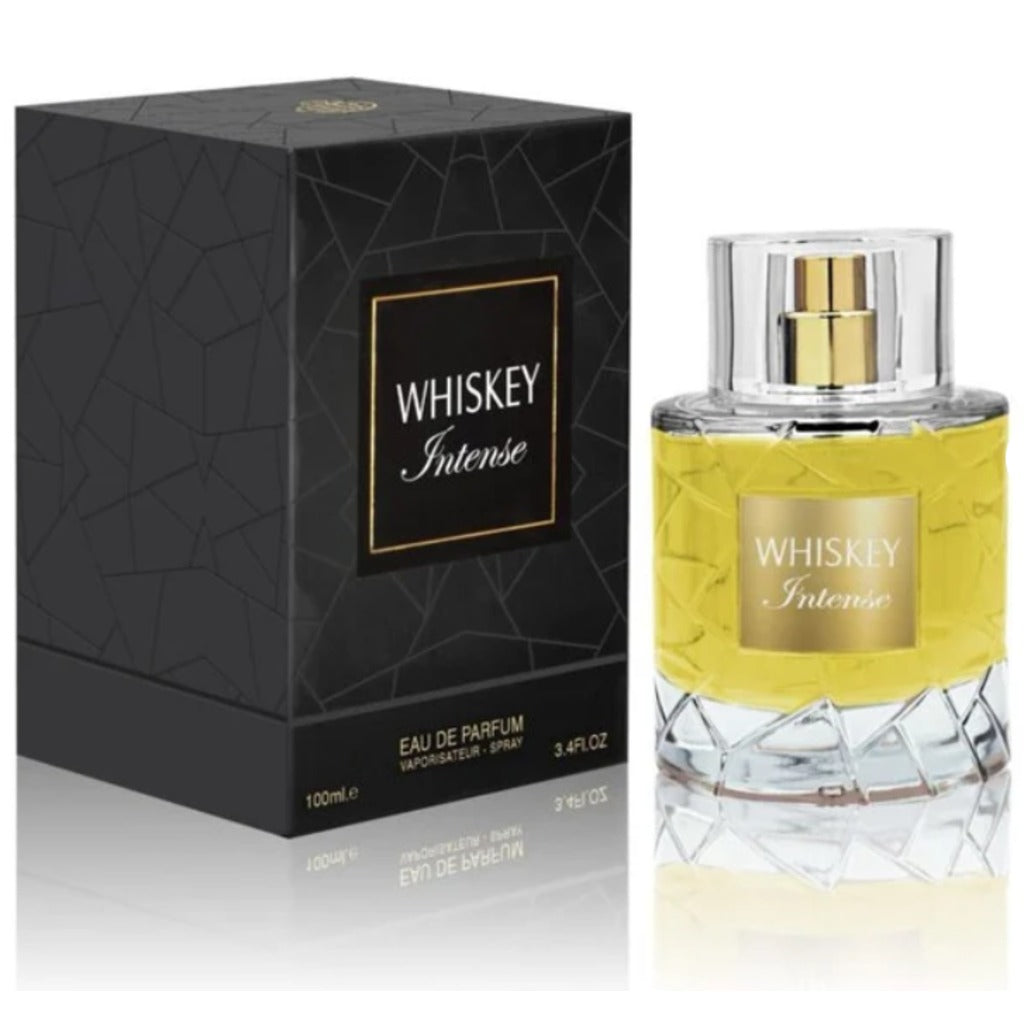 Fragrance World Whiskey Intense Eau de Parfum 100 ml – orientalisch-ledrig, langanhaltender Unisex-Duft – Bild 2