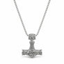 Wikinger Halskette mit Thors Hammer Anhänger – Mjölnir Kette für Herren
