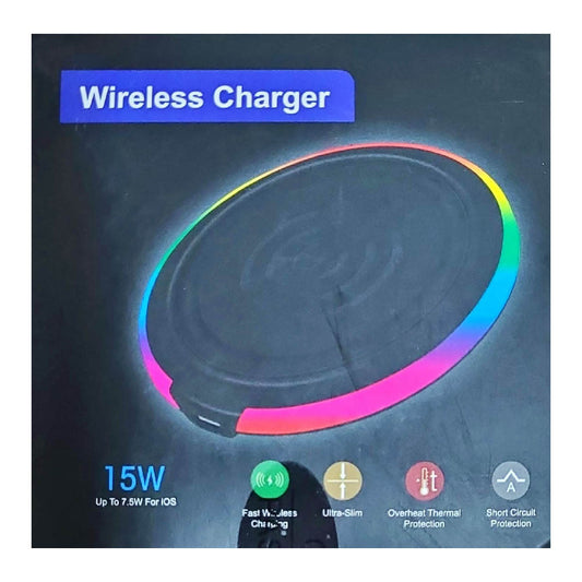Wireless Charger Schnellladung mit LED 15W
