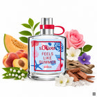 S.Oliver Women Feels Like Summer Eau de Toilette 30 ml – fruchtig-blumiger Damenduft mit Melone, Rose und Sandelholz – Duftno