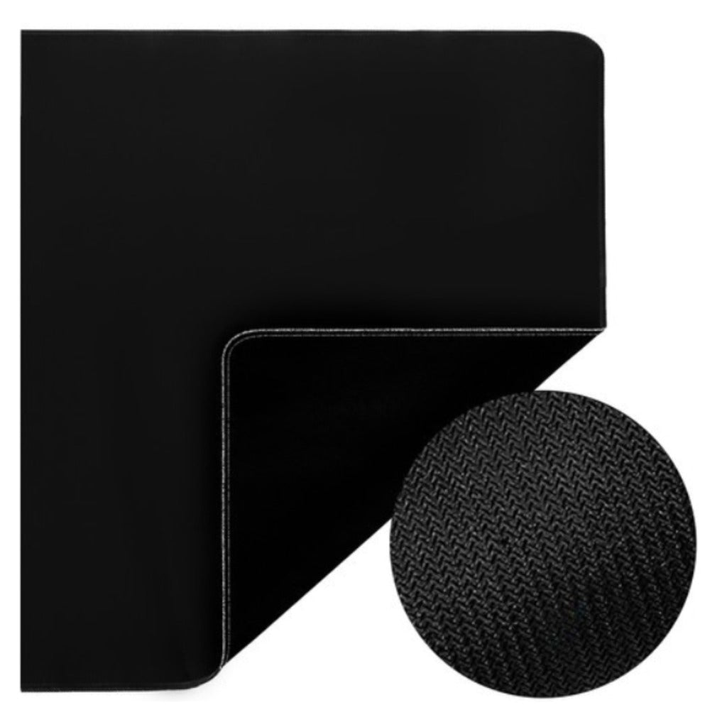 Izoxis XXL Maus- und Tastaturpad Schwarz 90x45 cm – rutschfeste Schreibtischunterlage für Gaming und Büro – Bild 6