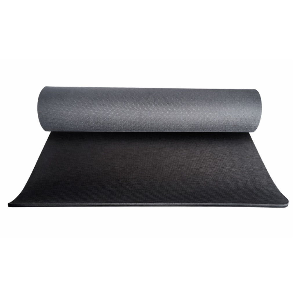Yogamatte Gymnastikmatte 183x60 cm grün – Übungsmatte für Yoga, Pilates und Fitness mit Schutzhülle – Bild 10