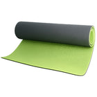 Yogamatte Gymnastikmatte 183x60 cm grün – Übungsmatte für Yoga, Pilates und Fitness mit Schutzhülle – Bild 14